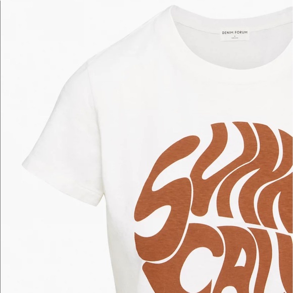 Aritzia Denim Forum Kate Cropped Tee - Picture 3 of 3